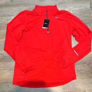 Nike Men’s Swift Dri-FIT UV 1/4-Zip Running Pullover  NWT Medium